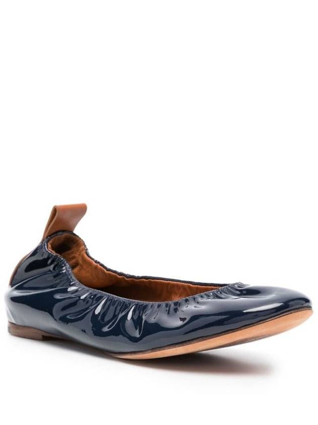 patent leather ballerina shoes FWBAMB02GLOSP24 - LANVIN - BALAAN 5