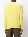 Lens Wappen Crew Neck Knit Top Yellow - CP COMPANY - BALAAN 5