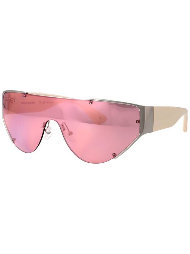 Eyewear Shield Frame Sunglasses AM0447S 004 - ALEXANDER MCQUEEN - BALAAN 3