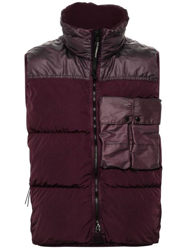 Eco Chrome-R Mixed Down Vest Violet - CP COMPANY - BALAAN 2