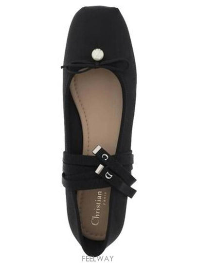 D Joy Ballerina Flat Black - DIOR - BALAAN 2