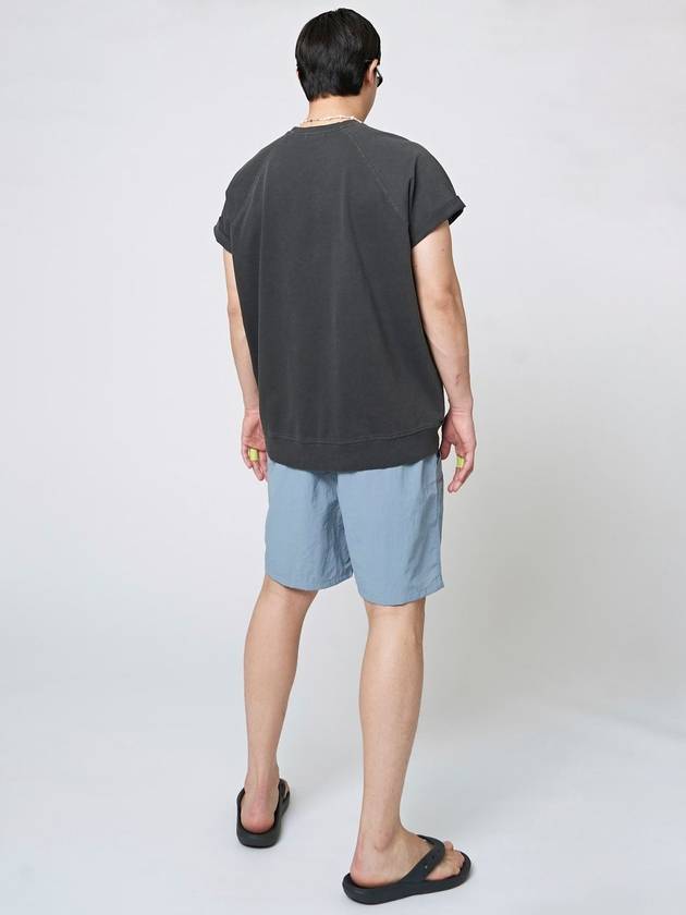 Garment Dying Short Sleeve T-shirt Dark Grey - ATHPLATFORM - BALAAN 6