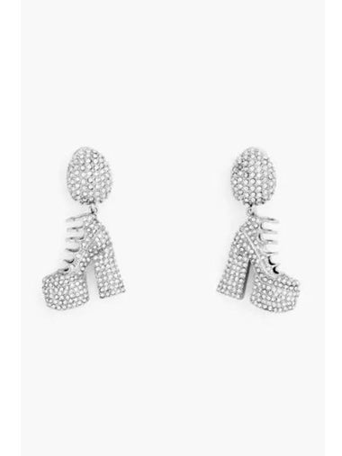 Kiki Crystal Boots Earrings SilverCrystal MBECS24004SVX - MARC JACOBS - BALAAN 1