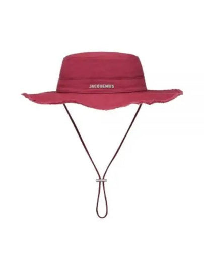 Le Bob Artichaut Cotton Bucket Hat Red - JACQUEMUS - BALAAN 2