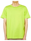 Shadow Back Graphic Print Short Sleeve T-Shirt Green - STONE ISLAND - BALAAN 3