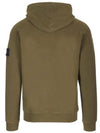 Compass Logo Patch Hoodie Olive - STONE ISLAND - BALAAN 3