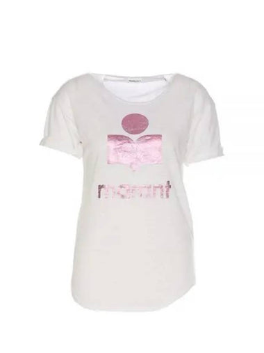 KOLDI TS0004FA A1N10E PKWH Coldi short sleeve tshirt - ISABEL MARANT - BALAAN 1