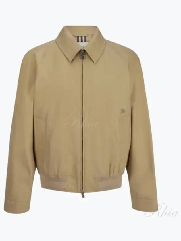 Gabardine Chester Harrington Jacket Flax - BURBERRY - BALAAN 2