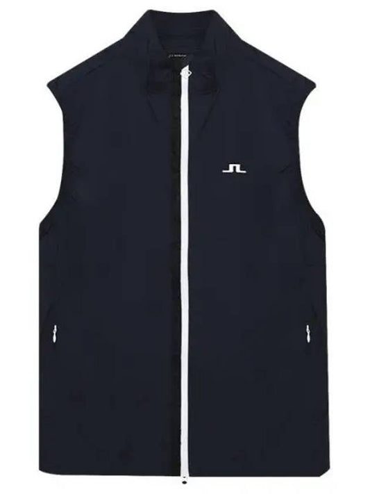 Ash Stretch Wind Light Packable Vest Navy - J.LINDEBERG - BALAAN 1