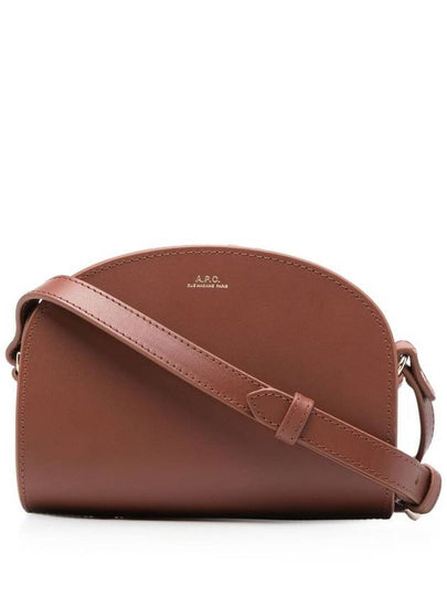 Demi Lune Mini Half Moon Cross Bag Brown - A.P.C. - BALAAN 2