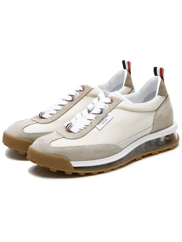 Tech Runner Low Top Sneakers Beige - THOM BROWNE - BALAAN 4