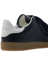 Bryce Logo Tab Low Top Sneakers Black - ISABEL MARANT - BALAAN 11