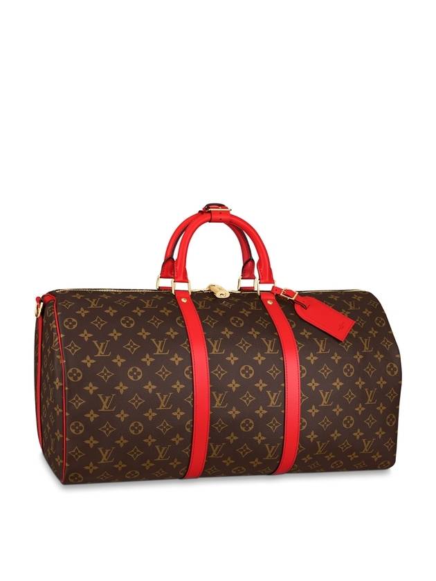 Keepall Bandouli?re 50 Monogram Duffel Bag Brown - LOUIS VUITTON - BALAAN 8