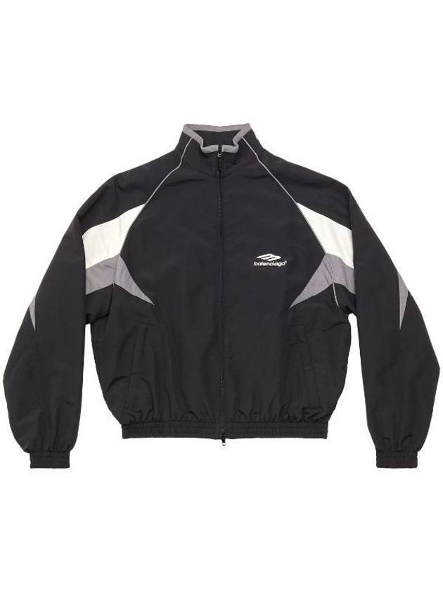 3B Sports Icon Regular Track Jacket Black - BALENCIAGA - BALAAN 2