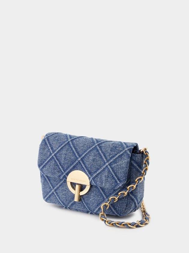 Moon Mm Crossbody - Vanessa Bruno - Cotton - Blue - VANESSA BRUNO - BALAAN 2