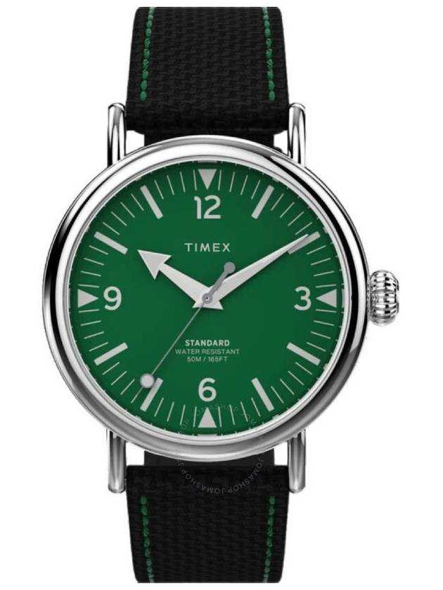 Timex Standard Quartz Green Dial Men's Watch TW2V44200 - TIMEX - BALAAN 1