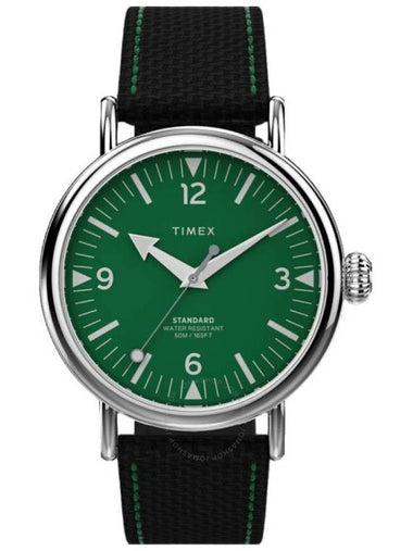 Timex Standard Quartz Green Dial Men's Watch TW2V44200 - TIMEX - BALAAN 1