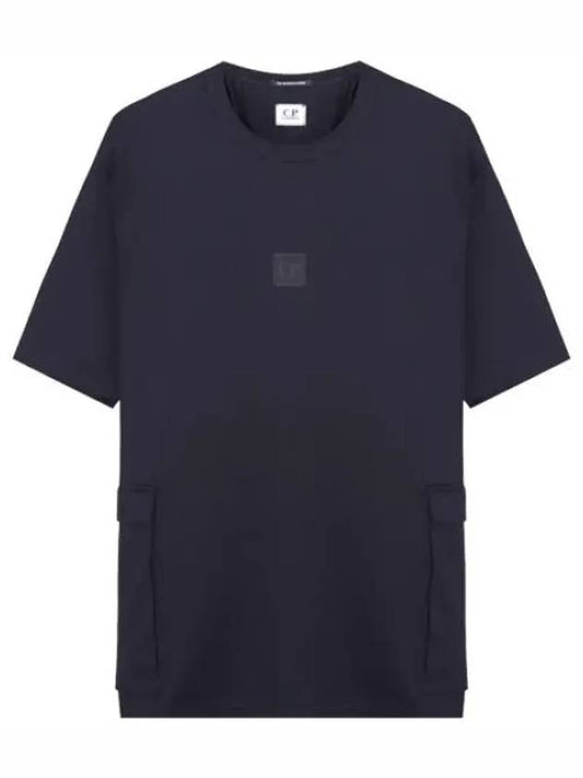 Metropolis Logo Badge Pocket T Shirt Short Sleeve Men s Tee - CP COMPANY - BALAAN 1