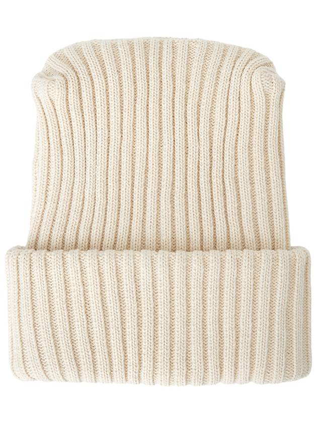 Wool Beanie White - MONCLER - BALAAN 3