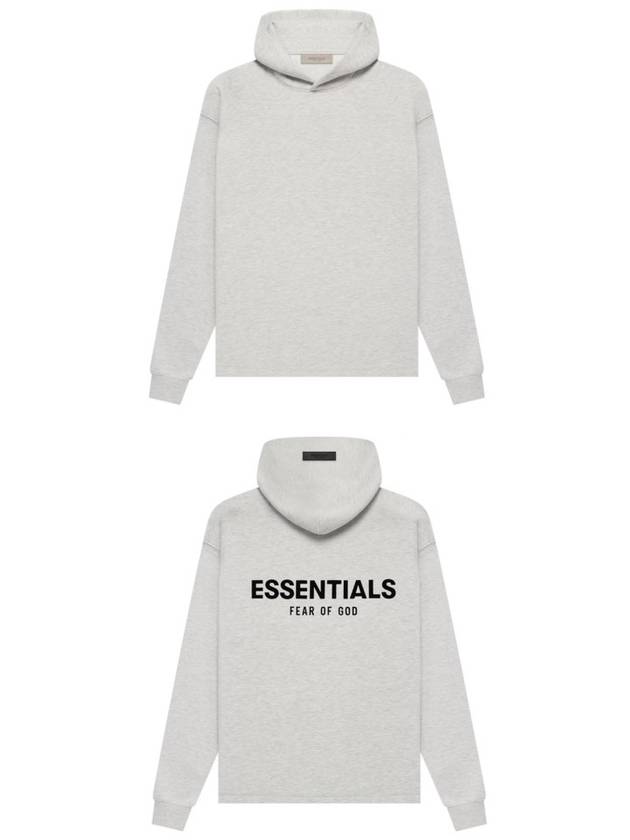 Relaxed Back Logo Hoodie Light Oatmeal - FEAR OF GOD - BALAAN 5