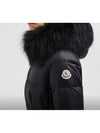 Boedic Long Down Padding Black - MONCLER - BALAAN 6