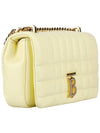 Quilted Leather Mini Lola Cross Bag Cool Lemon - BURBERRY - BALAAN 6