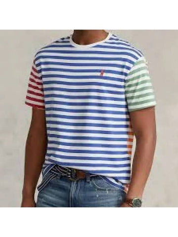 Custom slim fit striped jersey t shirt multi 1236902 - POLO RALPH LAUREN - BALAAN 1