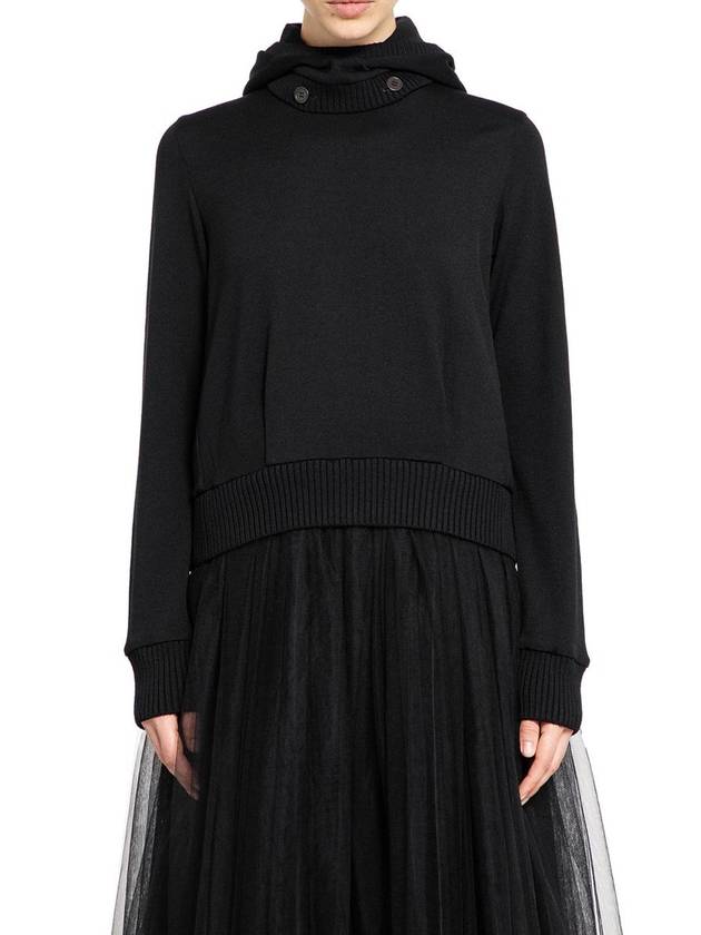 Noir Kei Ninomiya Sweater Hoodie - NOIR KEI NINOMIYA - BALAAN 1