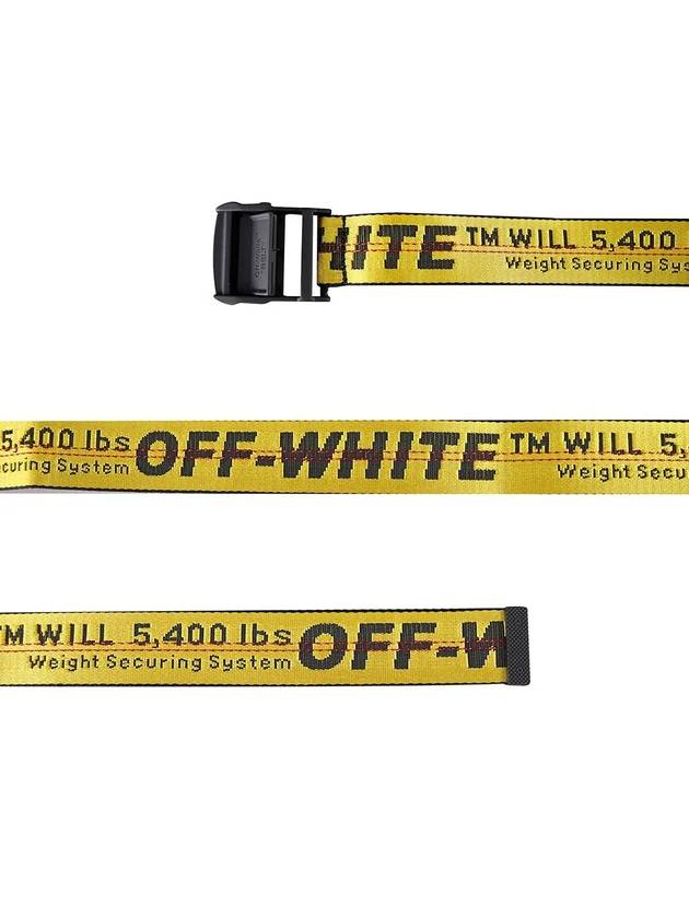 Classic Industrial Other Fabric Belt Yellow - OFF WHITE - BALAAN 3