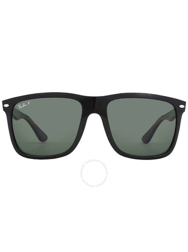 Ray Ban Boyfriend Two Green Square Unisex Sunglasses RB4547 601/58 60 - RAY-BAN - BALAAN 1