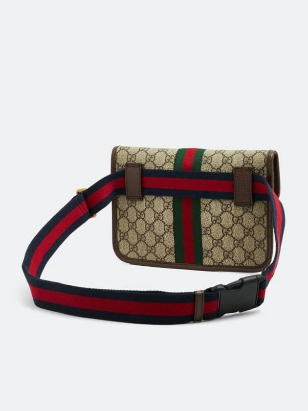 Ophidia GG Small Belt Bag Beige - GUCCI - BALAAN 4