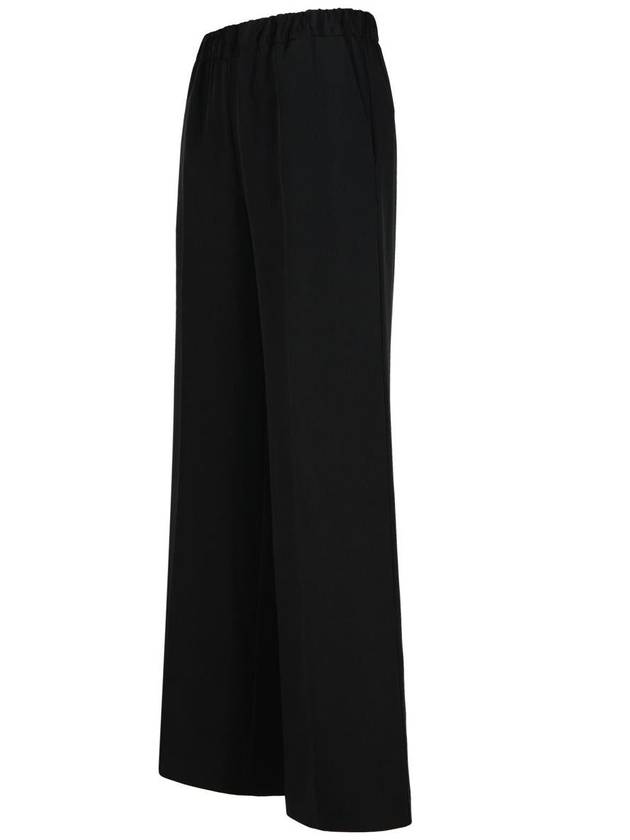 P.A.R.O.S.H. 'Soiree' Black Silk Blend Trousers - P.A.R.O.S.H. - BALAAN 2