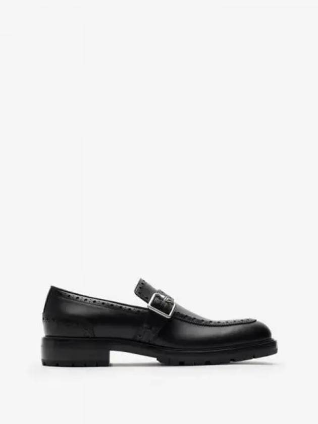 Soho Leather Loafers Black - BURBERRY - BALAAN 2