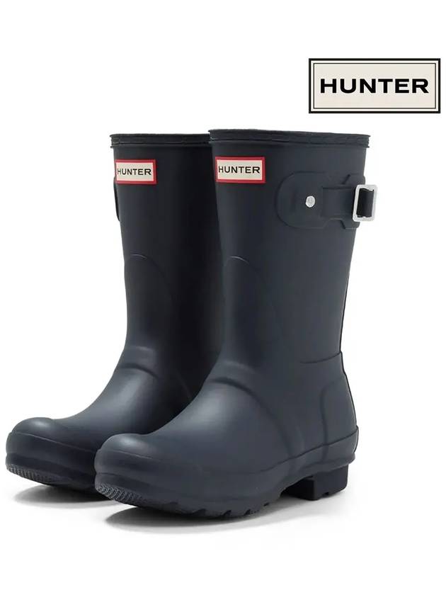 Original Short Wellington Rain Boots Navy - HUNTER - BALAAN 2