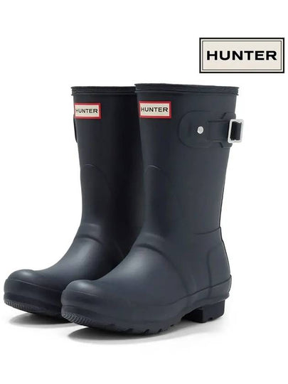 Original Matte Short Rain Boots Navy - HUNTER - BALAAN 2