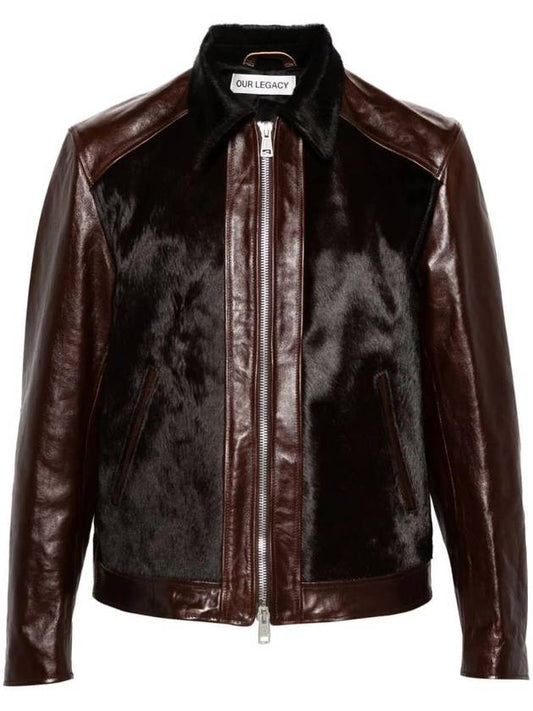 Andalou leather jacket - OUR LEGACY - BALAAN 1