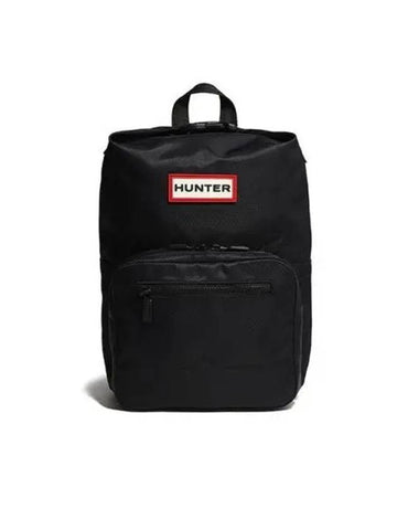 UNISEX Pioneer Nylon Midi Top Clip Backpack Black UBB1530KBMBLK - HUNTER - BALAAN 1