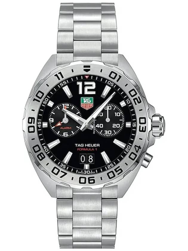 Formula 1 41 mm quartz metal watch black - TAG HEUER - BALAAN 4