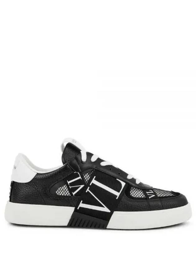 VL7N Logo Low Top Sneakers Black - VALENTINO - BALAAN 2