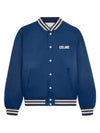 Loose Teddy Nylon Jacket Navy - CELINE - BALAAN 2