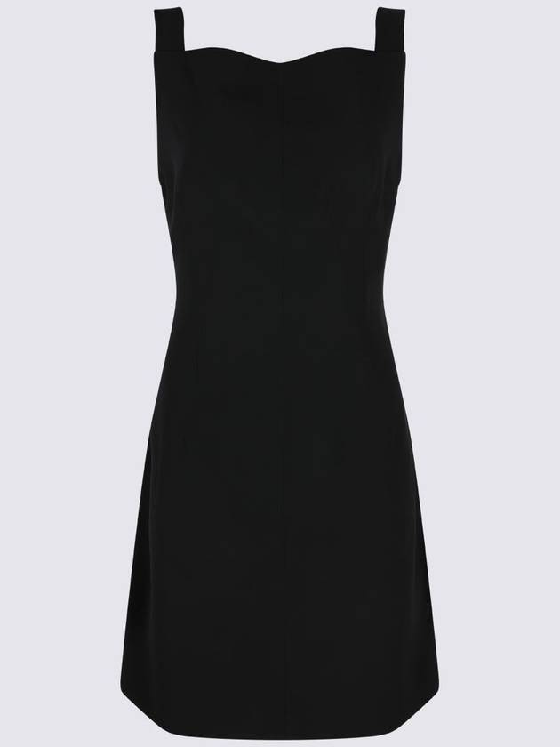 24FW midi dress BW226014N6001 AI24 BLACK - GIVENCHY - BALAAN 3