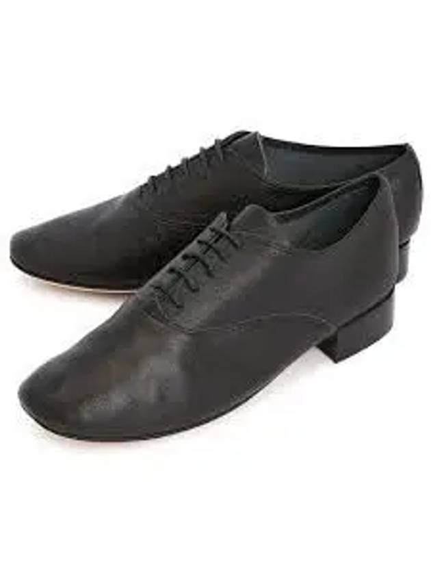 Women's Zizi Matte Leather Oxford Black - REPETTO - BALAAN 2