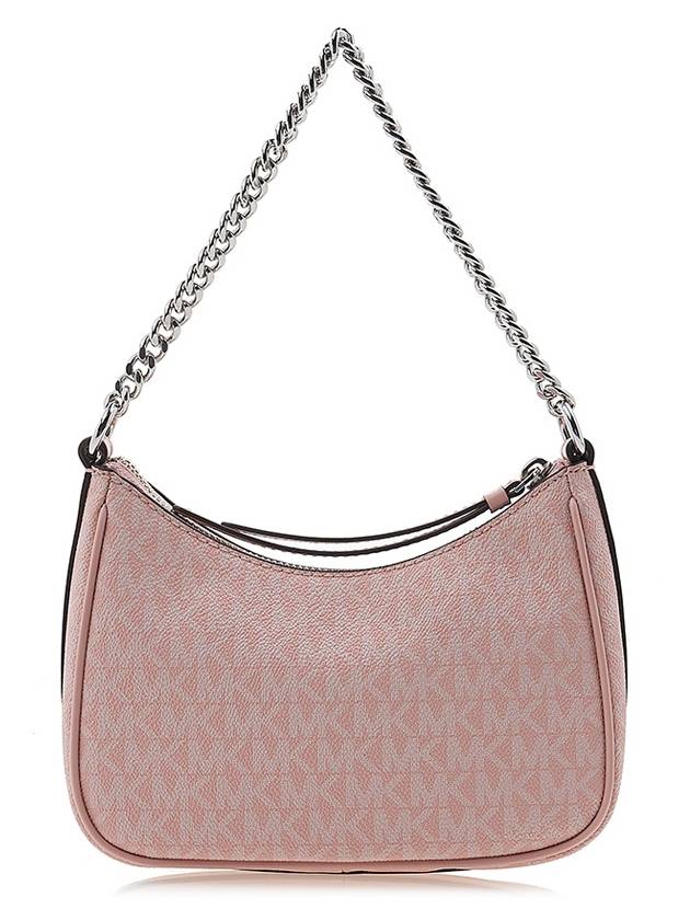 Small Logo Jetset Charm Shoulder Bag Light Pink - MICHAEL KORS - BALAAN 4