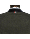 Classic Chesterfield Oversized Single Coat Green - THOM BROWNE - BALAAN 9