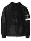 Nylon Metal Watro-TC Hooded Jacket Black - STONE ISLAND - BALAAN 2