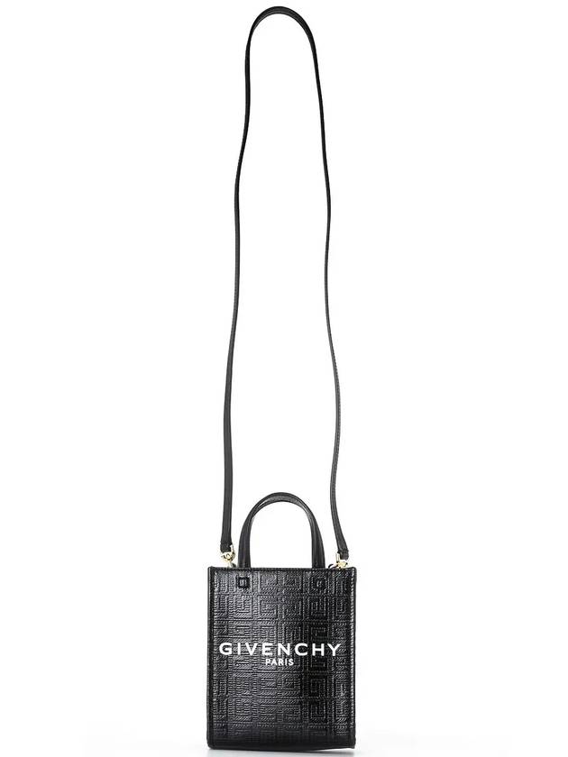 4G Canvas Vertical Mini G Tote Bag Black - GIVENCHY - BALAAN 8