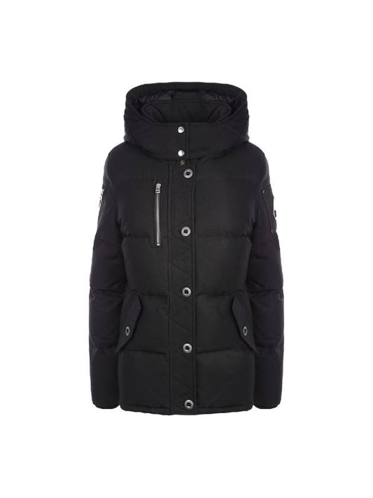 Original Threequarter Down Jacket Black - MOOSE KNUCKLES - BALAAN 1