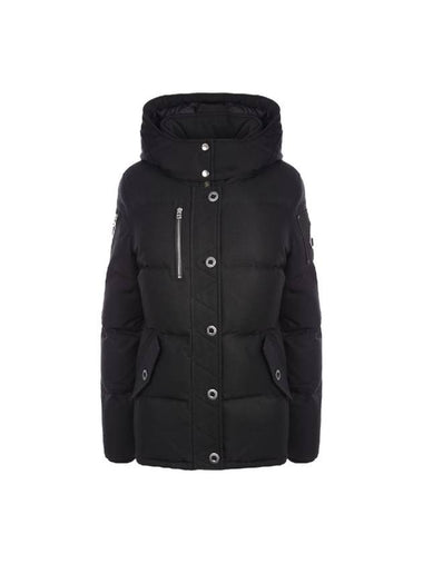 Original Threequarter Down Jacket Black - MOOSE KNUCKLES - BALAAN 1