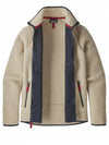 Retro Pile Fleece Zip-Up Jacket Light Khaki - PATAGONIA - BALAAN 3