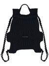 Knit Bow Backpack Black - PLEATSMAMA - BALAAN 7